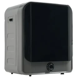 Torktumlare-Torktumlare i rostfritt stål 3–4,5 kg 830W med 5 program, multifilter, överhettningsskydd och väggmontering [Energieklass C]