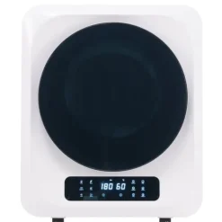 Torktumlare-Torktumlare, rostfritt stål, 2,5kg (upp till 4kg), 850W, 6 program, filter, överhettningsskydd, väggmonterbar