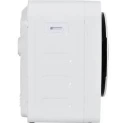 Torktumlare-Torktumlare, rostfritt stål, 3kg, 830W, 5 program, trippelfilter, överhettningsskydd, väggmonterbar, vit