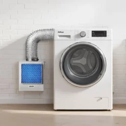 Torktumlare-Torktumlarslangset, 23,6x13,4x29,4 cm, Vit, ABS-material