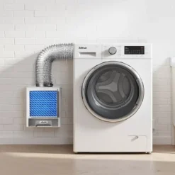 Torktumlare-Torktumlarslangset, 236x134x294 mm, Vit, ABS-material