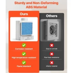 Torktumlare-Torktumlarslangset, 236x134x294 mm, Vit, ABS-material