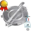 Tortillapress CONFOZEN 6,5 tum Aluminium silver passar för att göra burritotortillas Kökstillbehör