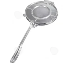 Tortillapress CONFOZEN 6,5 tum Aluminium silver passar för att göra burritotortillas Kökstillbehör