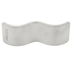 Matbestick-Ätpinnshållare i rostfritt stål, dubbel användning, non-stick, elegant ätpinnar, stativ för skedgaffel, silver