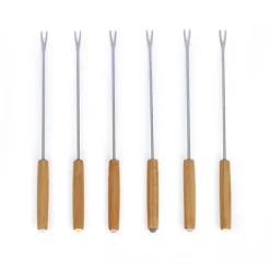 Traditionellt fondueset - LIVOO - MEN426C - 2,6L - 6 personer - Emaljerat gjutjärn - 6 gafflar - Caquelon lämplig för alla värmekällor