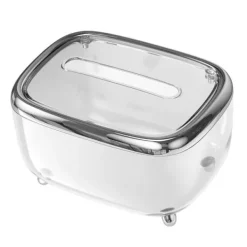 Pappersservetter-Transparent mjukpapperslåda med fast lock - kreativ och enkel pappersförvaringsorganisator