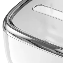 Pappersservetter-Transparent mjukpapperslåda med fast lock - kreativ och enkel pappersförvaringsorganisator