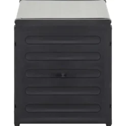 Källsorteringskärl-Trädgårdsavfallslåda - Elegant och praktisk för avfallssortering | Färg: Grå | Storlek: 85x34x40 cm