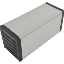 Källsorteringskärl-Trädgårdsavfallslåda - Elegant och praktisk för avfallssortering | Färg: Grå | Storlek: 85x34x40 cm