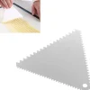 Triangulär konfektskrapa, TANDIG, rostfritt stål, 110x110mm - HENDI 554227
