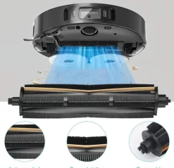 Dammsugartillbehör-TriCut Huvudborste Ersättning för Dreame X40 L40 L10 Serien