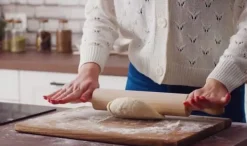 Kavlar-Träkavel 37cm TRADITIONELL NATURLIG