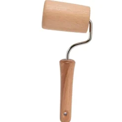 Kavlar-Träkavel liten hängbar arbetssparande handdegrulle för att baka pizzakaka