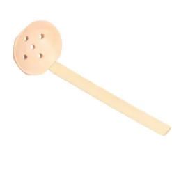 Träredskap Hot Pot Soppa Sked Hålslev med långt handtag för hushållsmatlagning Durkslag