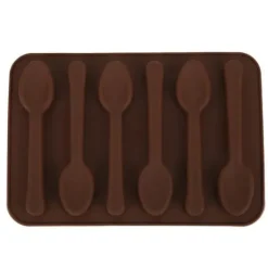 Tårtaform - YUN - Non-stick silikon - Tål -40 till 230°C - 14x10 cm - Brun