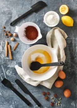 Gastromax Tårtspatel / Spatel silikon Svart