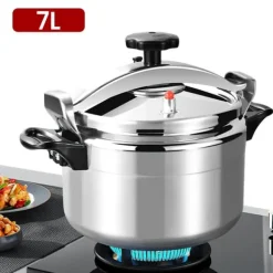 Tryckkokare, Aluminiumlegering, Explosionssäker,7L