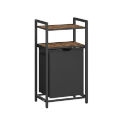 Tvättkorg, 50x33x92 cm, Brun