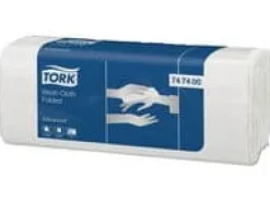 Tvättlapp TORK Adv 4-lag vit 2400/fp