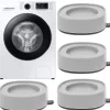 Tvättmaskinsfötter – Vibrationsdämpande fötter – 4-Pack