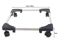 Tvättmaskiner-Tvättmaskinsstativ med Hjul - Sockel för Tvättmaskin & torktumlare