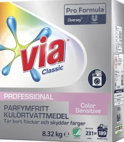 Tvättmedel VIA Pro F. Color Sens 8,32kg