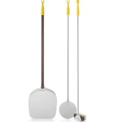 Ugnsborsteset aluminiumspade för svarvning av pizza Venezia 1350mm 3 st Lilly Codroipo Hendi 617748