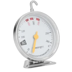 Ugnstermometer Hög noggrannhet hängande rostfritt stål Högtemperaturbeständig maturtopptermometer för kök 50 till 280 ℃