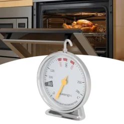 Ugnstermometer Hög noggrannhet hängande rostfritt stål Högtemperaturbeständig maturtopptermometer för kök 50 till 280 ℃