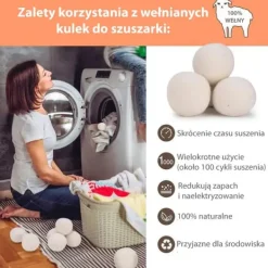 Ulltorkbollar NATURAL PRO 3 st.