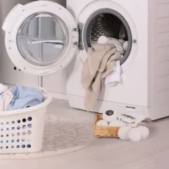 Torktumlare-Ulltorkbollar set, 7 cm, Vit