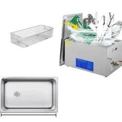 Ultraljudsrengörare, Hög Effekt 240W-600W, Stor Kapacitet Upp till 30L,22L JPS-80A