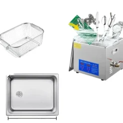 Ultraljudstvätt-Ultraljudsrengörare, Hög Effekt 240W-600W, Stor Kapacitet Upp till 30L,15L JPS-60A