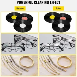 Ultraljudsrengörare, 40kHz Frekvens, 180W Effekt, 300W Värmeeffekt, 6L Kapacitet, Premium Rostfritt Stål