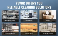 Ultraljudsrengörare, 10L kapacitet, professionell rengöringsprestanda,10L