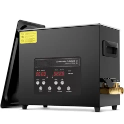 Ultraljudstvätt-Ultraljudsrengörare 6L, Rengöringsmaskin med Korgvärmare och Timer, 180W Effekt