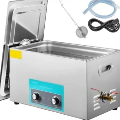 Ultraljudstvätt-Ultraljudsrengörare 22L rostfritt stål med värmare och timer