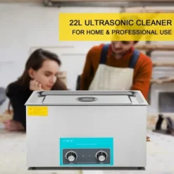 Ultraljudstvätt-Ultraljudsrengörare 22L rostfritt stål med värmare och timer