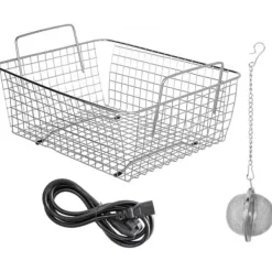 Ultraljudstvätt-Ultraljudsrengörare 3L 24x14x10 cm rostfritt stål, rengöringsapparat