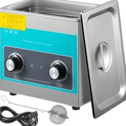 Ultraljudstvätt-Ultraljudsrengörare 3L 24x14x10 cm rostfritt stål, rengöringsapparat