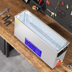 Ultraljudstvätt-Ultraljudsrengörare 530x165x296 mm 10L rostfritt stål