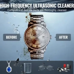 Ultraljudstvätt-Ultraljudsrengörare 530x165x296 mm 10L rostfritt stål