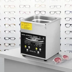 Ultraljudstvätt-Ultraljudsrengöringsmaskin 2L för smycken, rostfritt stål, effektiv rengöring, kompakta mått