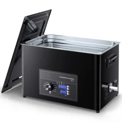 Ultraljudstvätt-Ultraljudstvätt 30 L - Ultraljudsrengörare - Professionell - Vridreglage - Rostfritt Stål - Med Korg - För Smycken och Klockor