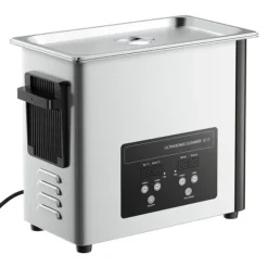 Ultraljudstvätt-Ultraljudstvätt - Ultraljudsbad - 6 L - 120 W - 40 kHz - Digital display - Rostfritt stål - För smycken & klockor
