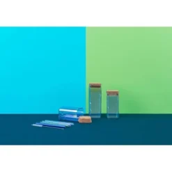 Förvaringsburkar-Uppsättning med 3 Burkar Fackelmann Tasty Green Grön 450 ml 3 Delar