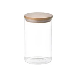 Uppsättning med 3 Burkar San Ignacio Transparent Glas