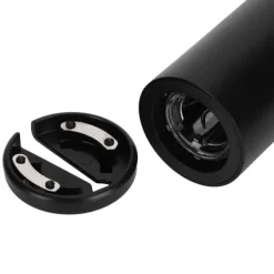 USB 4in 1 Elektrisk Vinflasköppnare Korkskruv med Hällrör Folieskärare Vakuumpropp Set