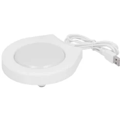 USB-anslutningsvärmare vakuumkoppmatta varmare underlägg för kontorsmjölkkaffe